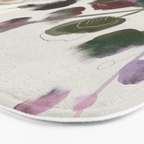 floral abstract summer autumn Bath Mat Gallery Image 3