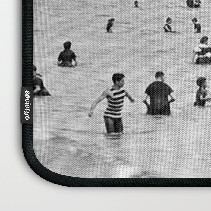 1895 Narragansett Pier and Beach, Narragansett, Rhode Island Laptop Sleeve Gallery Image 3