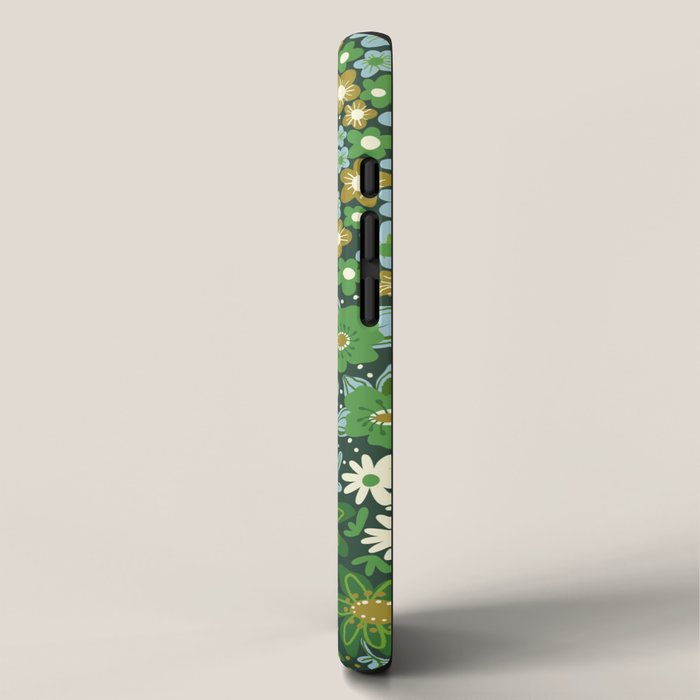 Meadow in green iPhone Case Gallery Image 2