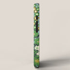 Meadow in green iPhone Case Gallery Image 2