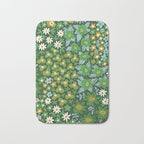 Meadow in green Bath Mat Gallery Image 1