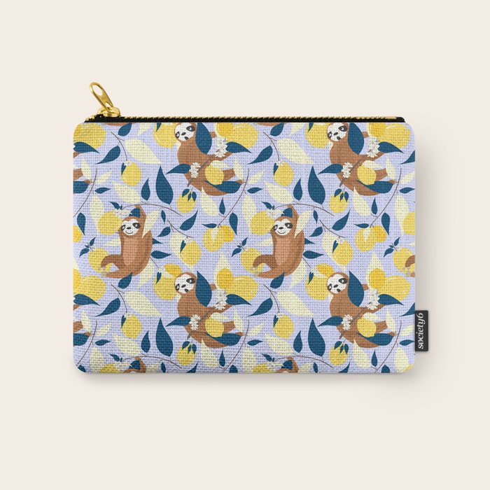 Sloth & Lemons Hangout Carry All Pouch Gallery Image 1