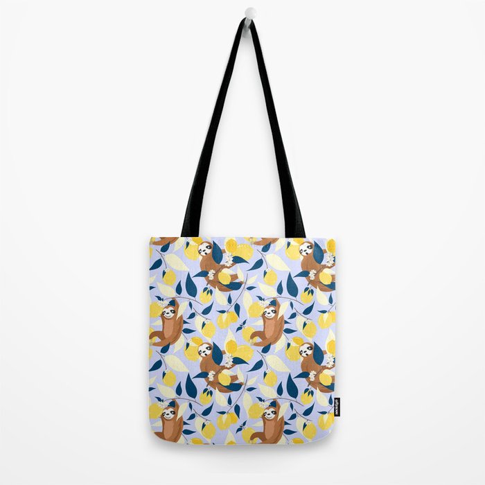 Sloth & Lemons Hangout Tote Bag Gallery Image 2