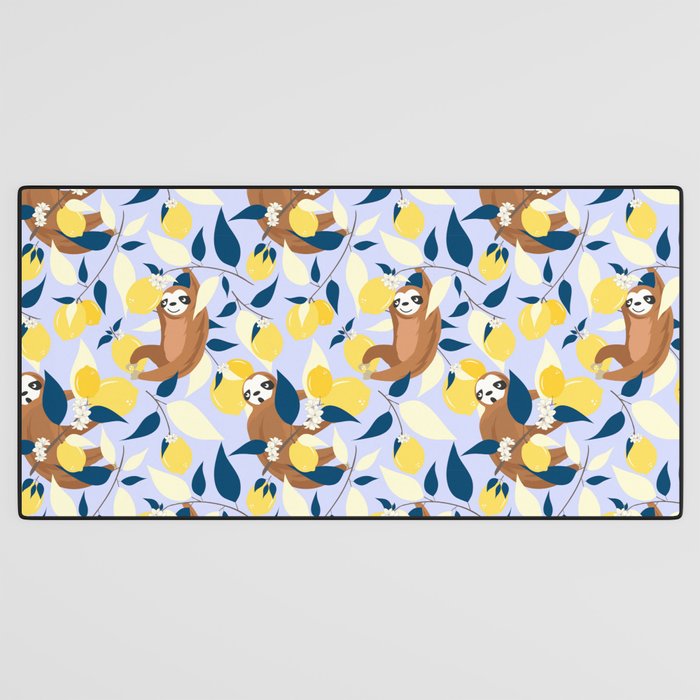 Sloth & Lemons Hangout Desk Mat Gallery Image 3
