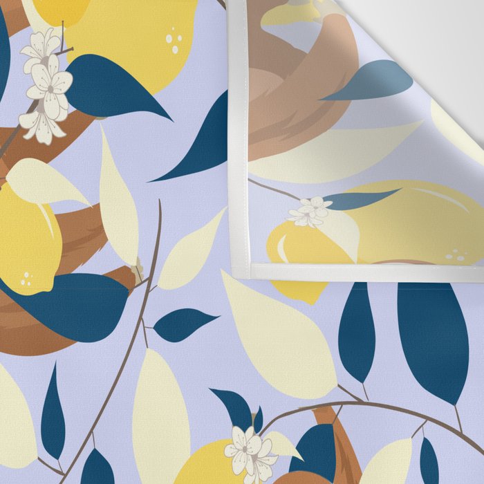 Sloth & Lemons Hangout Wall Tapestry Gallery Image 3