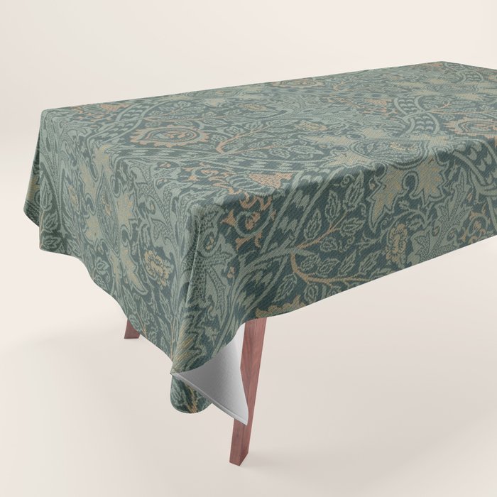 Ispahan by William Morris 1888 Antique Vintage Victorian Jugendstil Art Nouveau Retro Pattern Tablecloth Gallery Image 1