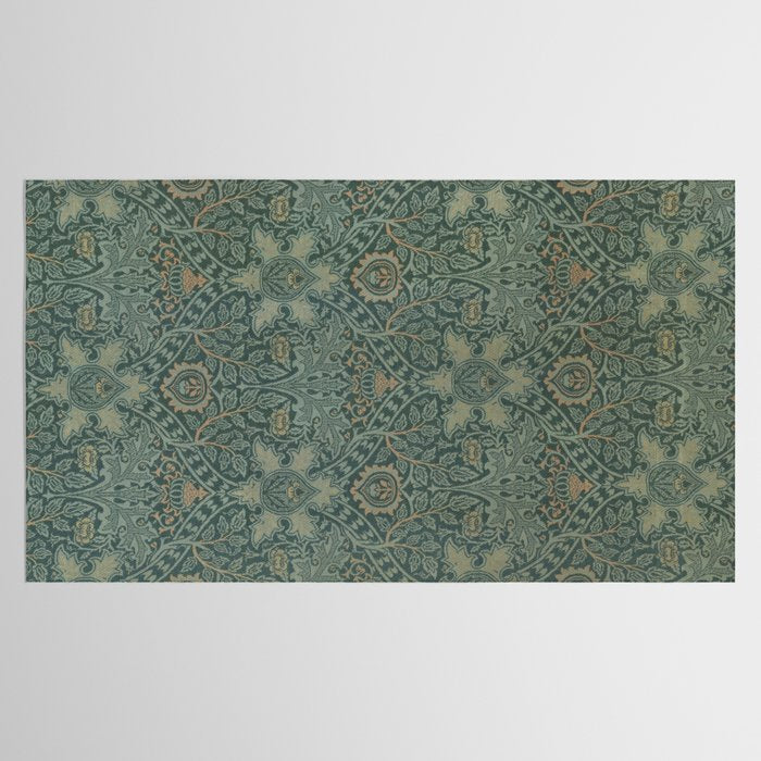Ispahan by William Morris 1888 Antique Vintage Victorian Jugendstil Art Nouveau Retro Pattern Tablecloth Gallery Image 2