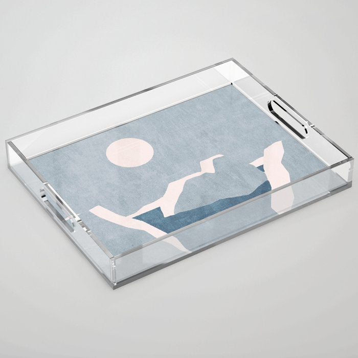 LANDSHAPES / Arctic - Day Acrylic Tray Gallery Image 1