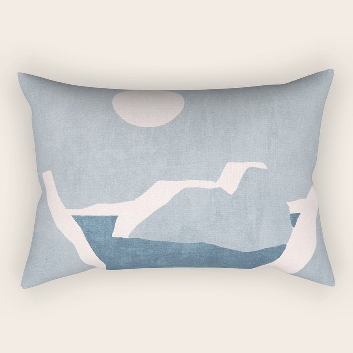 LANDSHAPES / Arctic - Day Rectangular Pillow Gallery Image 2