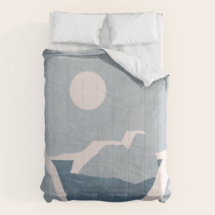 LANDSHAPES / Arctic - Day Comforter Gallery Image 6