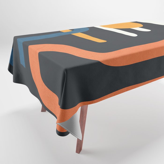 Abstract Colorful Setting 3 Tablecloth Gallery Image 1