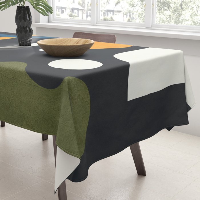 Abstract Colorful Setting 3 Tablecloth Gallery Image 3
