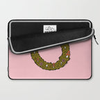 Mushroom Wreath Laptop Sleeve Gallery Image 2