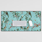 Monkey World Aqua Desk Mat Gallery Image 1