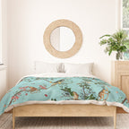 Monkey World Aqua Duvet Cover Gallery Image 3