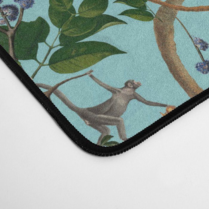Monkey World Aqua Desk Mat Gallery Image 4
