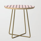 Lightning Bolts Blush Side Table Gallery Image 1