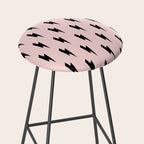 Lightning Bolts Blush Stool Gallery Image 2