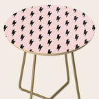 Lightning Bolts Blush Side Table Gallery Image 2