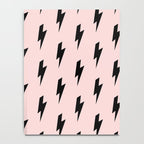 Lightning Bolts Blush Notebook Gallery Image 4