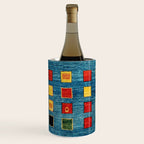 Qashqai Fars South West Persian Rug Print Wine Chiller Gallery Image 3