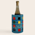 Qashqai Fars South West Persian Rug Print Wine Chiller Gallery Image 2