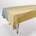 Geometric Triangles XIII Retro Summer Tablecloth Gallery Image 1