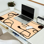 Abstract line art 133 Desk Mat Gallery Image 2