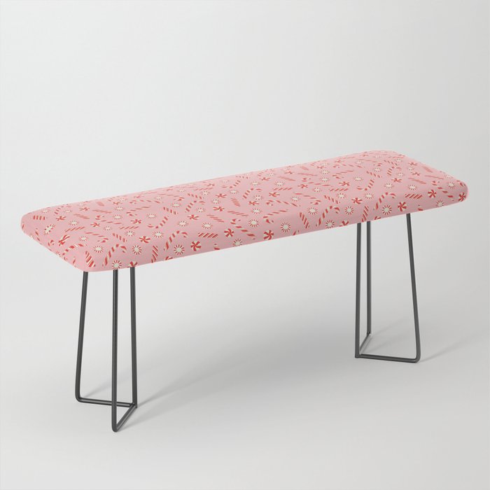 A Peppermint Christmas Bench Gallery Image 1