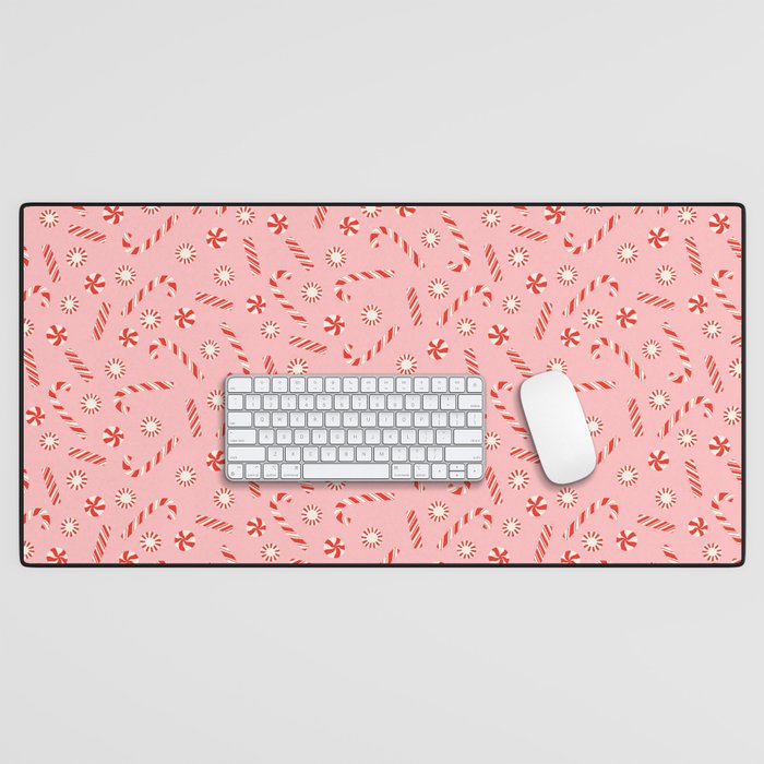 A Peppermint Christmas Desk Mat Gallery Image 1