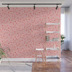 A Peppermint Christmas Wall Mural Gallery Image 1