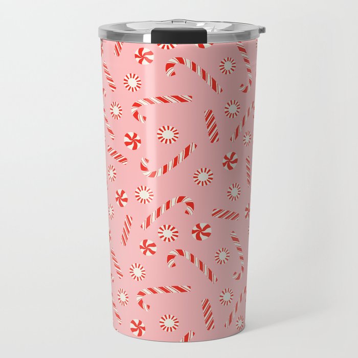 A Peppermint Christmas Travel Mug Gallery Image 1