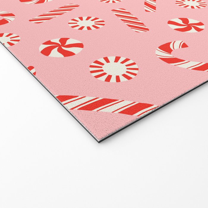 A Peppermint Christmas Welcome Mat Gallery Image 2