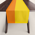 Colorful Vertical Stripes Contemporary Pattern Table Runner Gallery Image 1