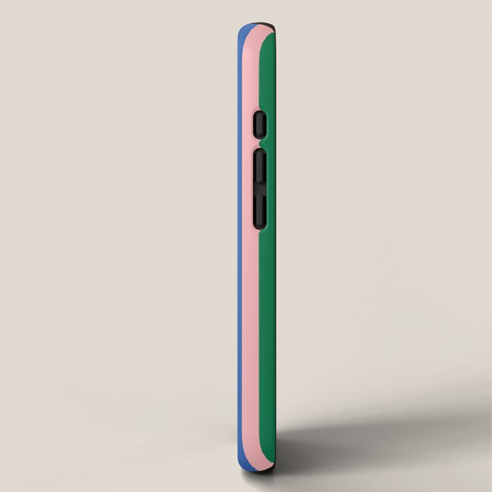 Colorful Vertical Stripes Contemporary Pattern iPhone Case Gallery Image 2