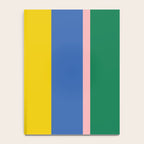 Colorful Vertical Stripes Contemporary Pattern Notebook Gallery Image 4