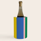 Colorful Vertical Stripes Contemporary Pattern Wine Chiller Gallery Image 3