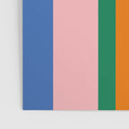 Colorful Vertical Stripes Contemporary Pattern Poster Gallery Image 3