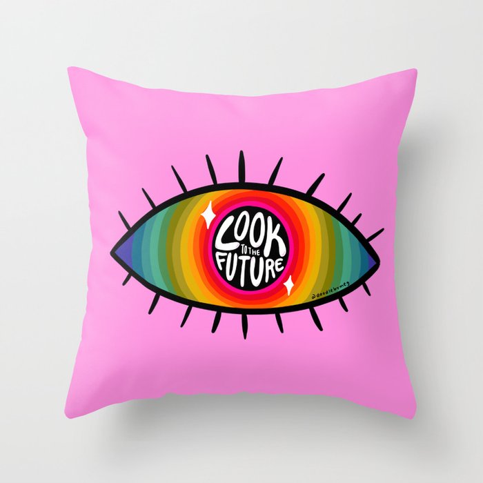 Look to the Future Throw Pillow Gallery Image 6