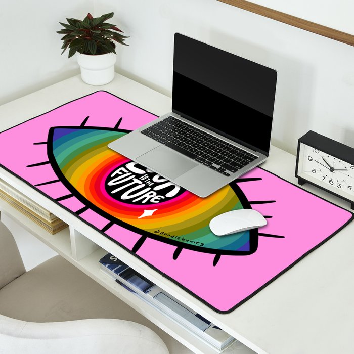 Look to the Future Desk Mat Gallery Image 2