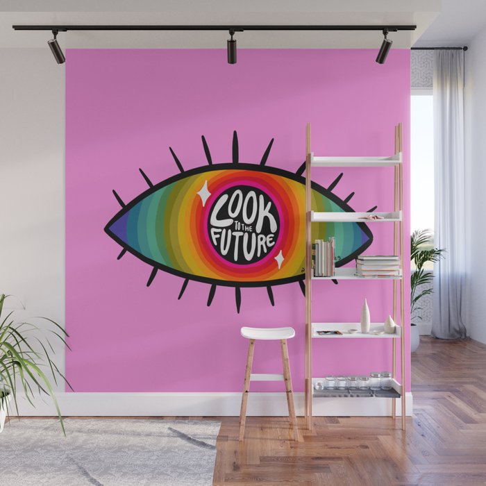Look to the Future Wall Mural Gallery Image 1