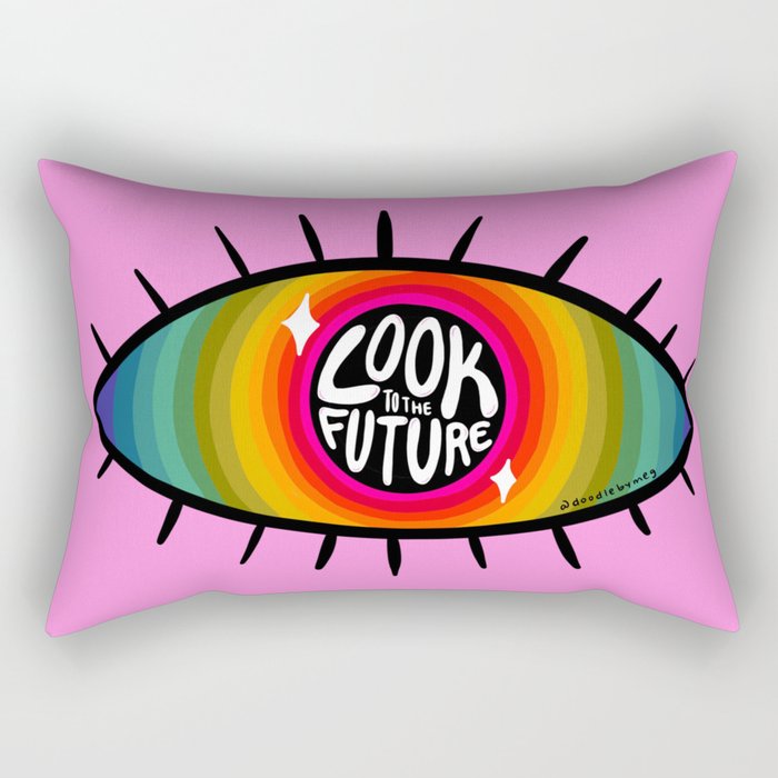 Look to the Future Rectangular Pillow Gallery Image 2