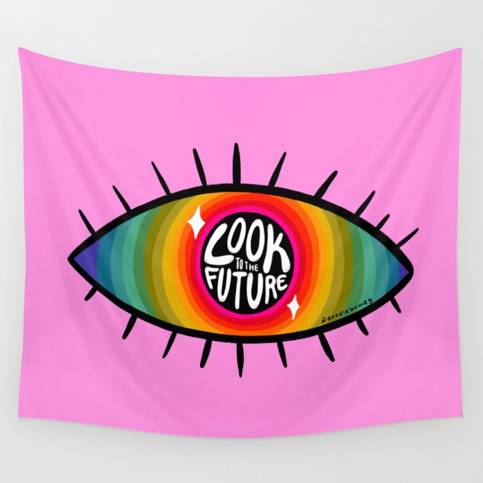 Look to the Future Wall Tapestry Gallery Image 4