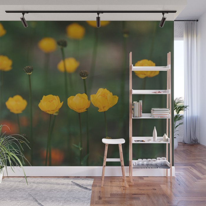 Flower Rhythm - Landscape and Nature Photography Wall Mural Gallery Image 1