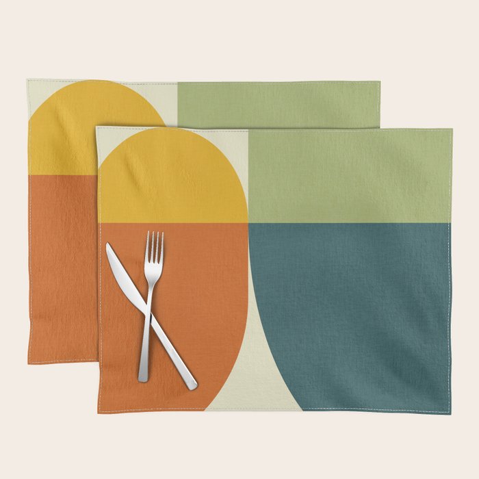 Abstract minimalism 8 Placemat Gallery Image 1