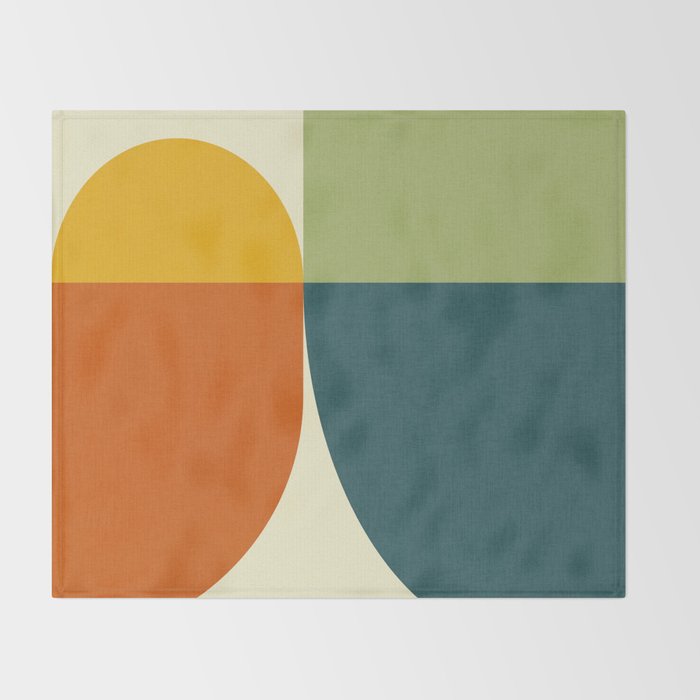 Abstract minimalism 8 Throw Blanket Gallery Image 2