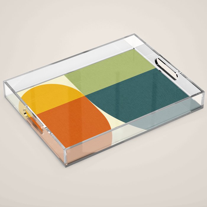 Abstract minimalism 8 Acrylic Tray Gallery Image 1