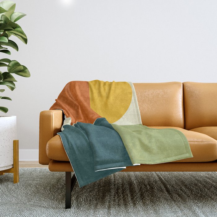 Abstract minimalism 8 Throw Blanket Gallery Image 1