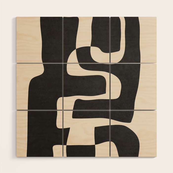 Abstract Art 55 Wood Wall Art Gallery Image 1