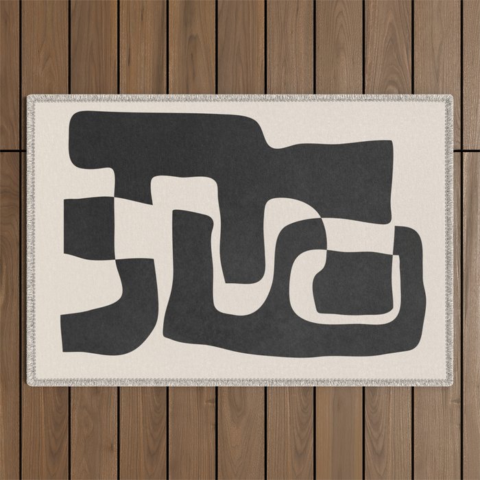 Abstract Art 55 Outdoor Rug Gallery Image 1